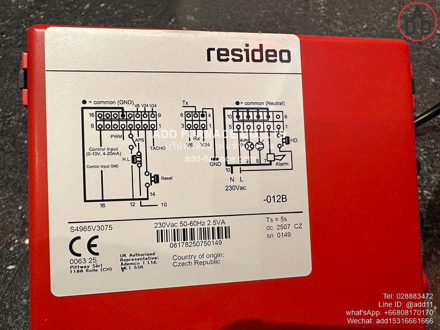 resideo S4965V3075(3)